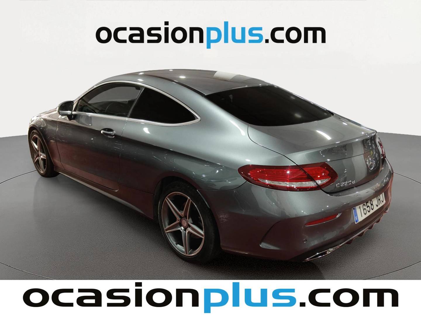 Foto trasera Mercedes Clase C Mercedes Clase C Coupe 220 d (170 CV) Pack AMG izquierda