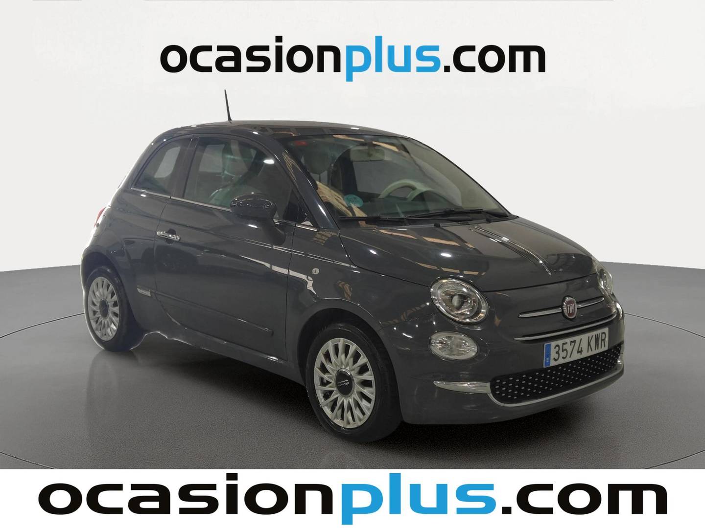 Foto delantera Fiat 500 Fiat 500 1.2 8v Lounge (69 CV) derecha