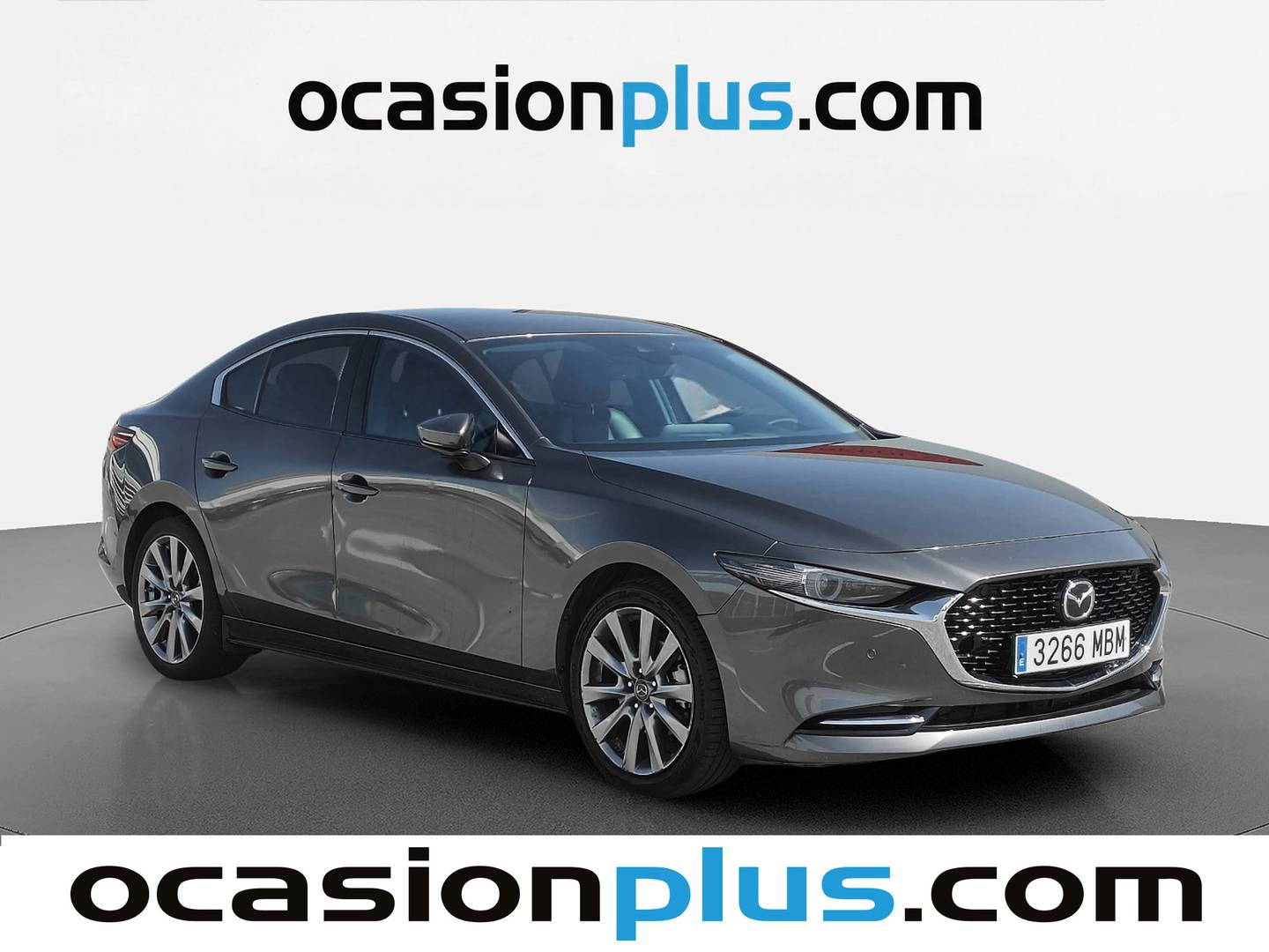 Foto delantera Mazda Mazda3 Mazda Mazda 3 2.0 Sedan e-Skyactiv-X Zenith Safety Black AT (186 CV) derecha