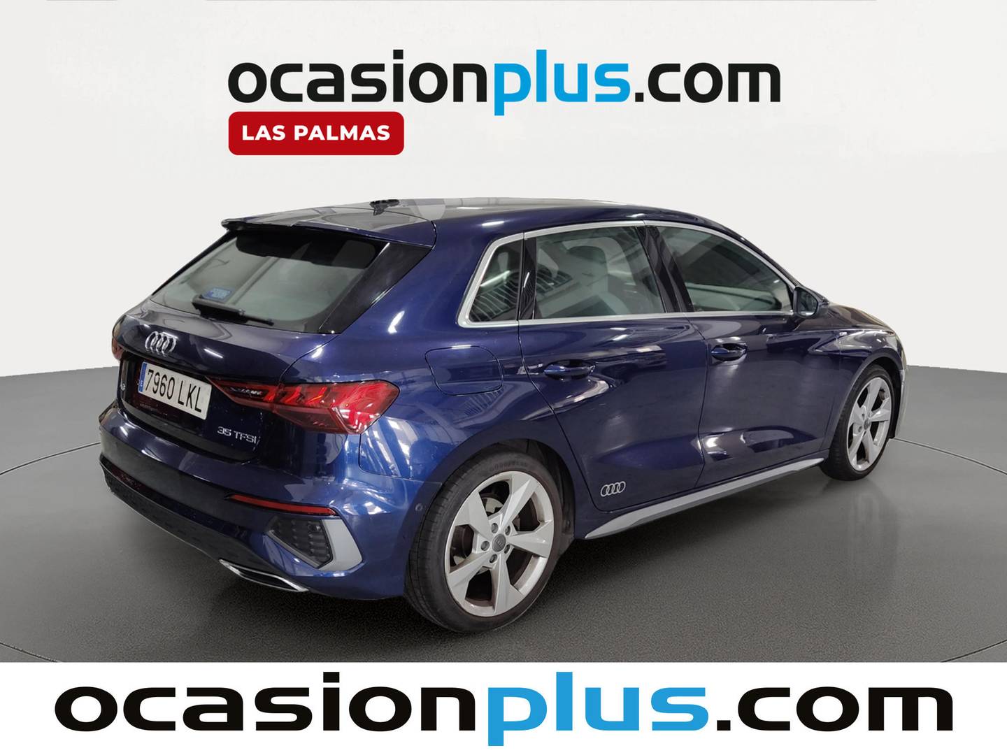 Foto trasera Audi A3 Audi A3 Sportback S line 35 TFSI (150 CV) derecha
