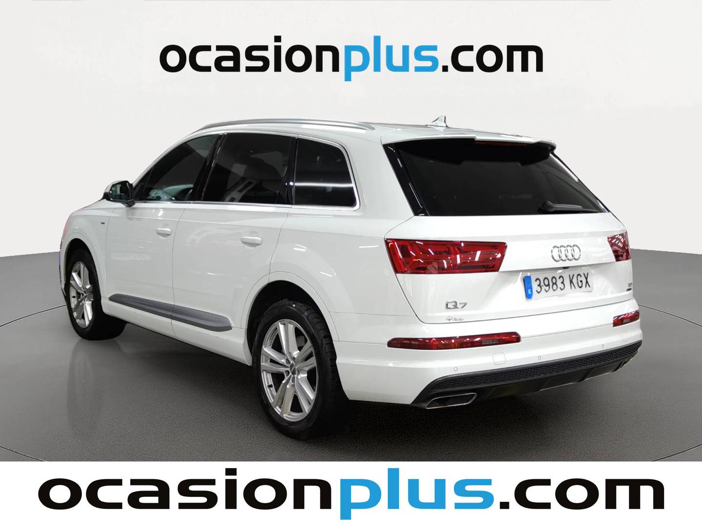 Foto trasera Audi Q7 Audi Q7 3.0 TDI quattro (272 CV) tiptronic 7 Plazas Pack S-Line izquierda