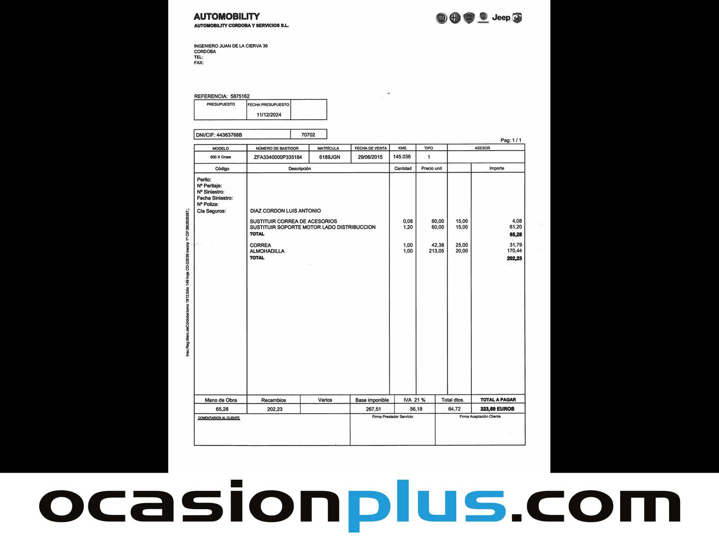 Foto Fiat 500X Fiat 500X 1.6 MultiJet Cross 4x2 (120 CV)