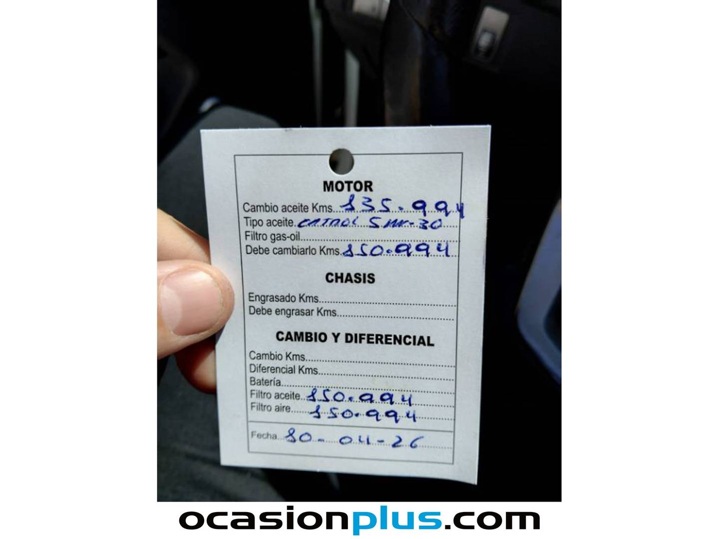 Foto del mantenimiento del SsangYong Rexton SsangYong Rexton D22DTR 4x2 Limited Auto (181 CV) 7 Plazas