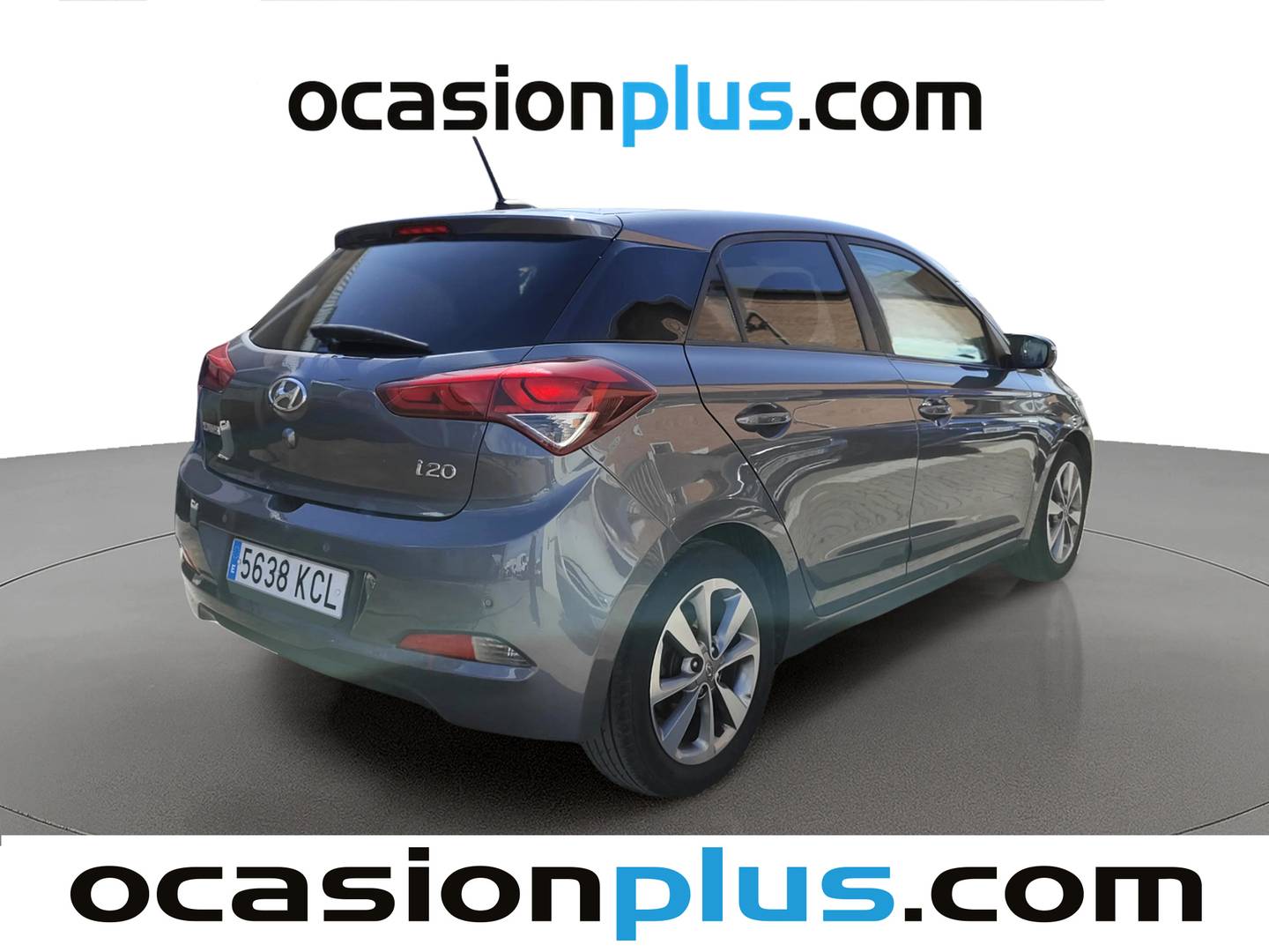 Foto trasera Hyundai i20 Hyundai i20 1.2 MPI Elegant Nav (84 CV) derecha