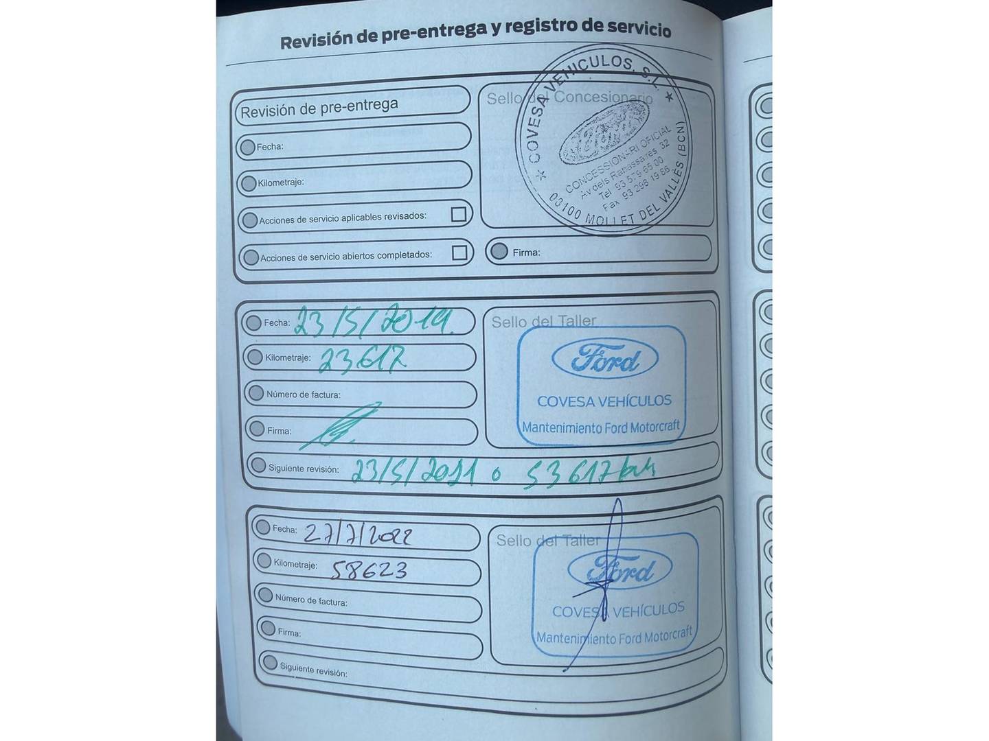 Foto del mantenimiento del Ford Kuga Ford Kuga 2.0 TDCI S&S ST-Line 4x2 (150 CV)