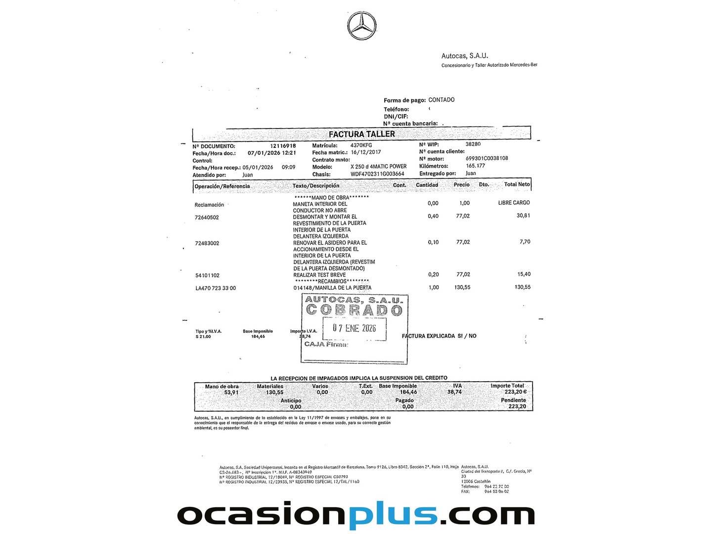 Foto Mercedes Clase X Mercedes-Benz Clase X X 250 d Pure 4Matic (190 CV)