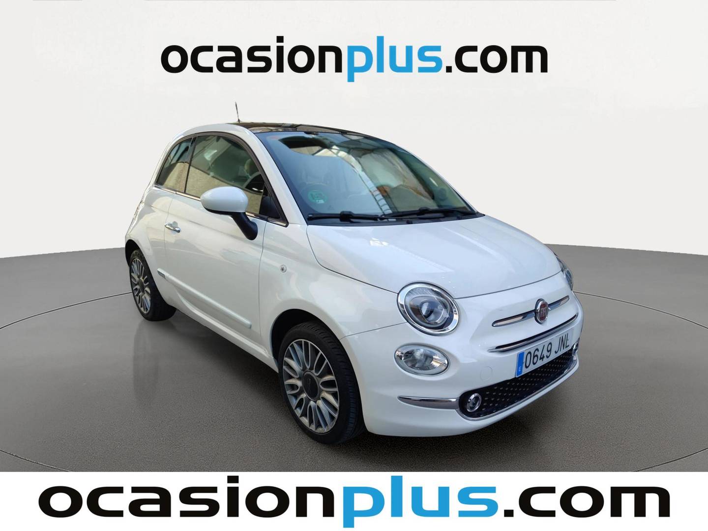 Foto delantera Fiat 500 Fiat 500 1.2 8v Lounge (69 CV) derecha