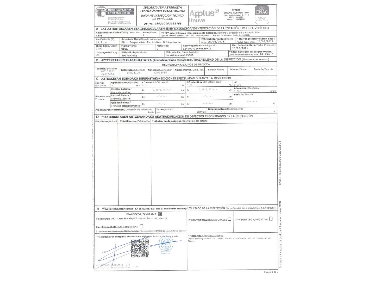 Opel Mokka Opel Mokka 1.2 T GS Line Plus Auto (130 CV) de segunda mano