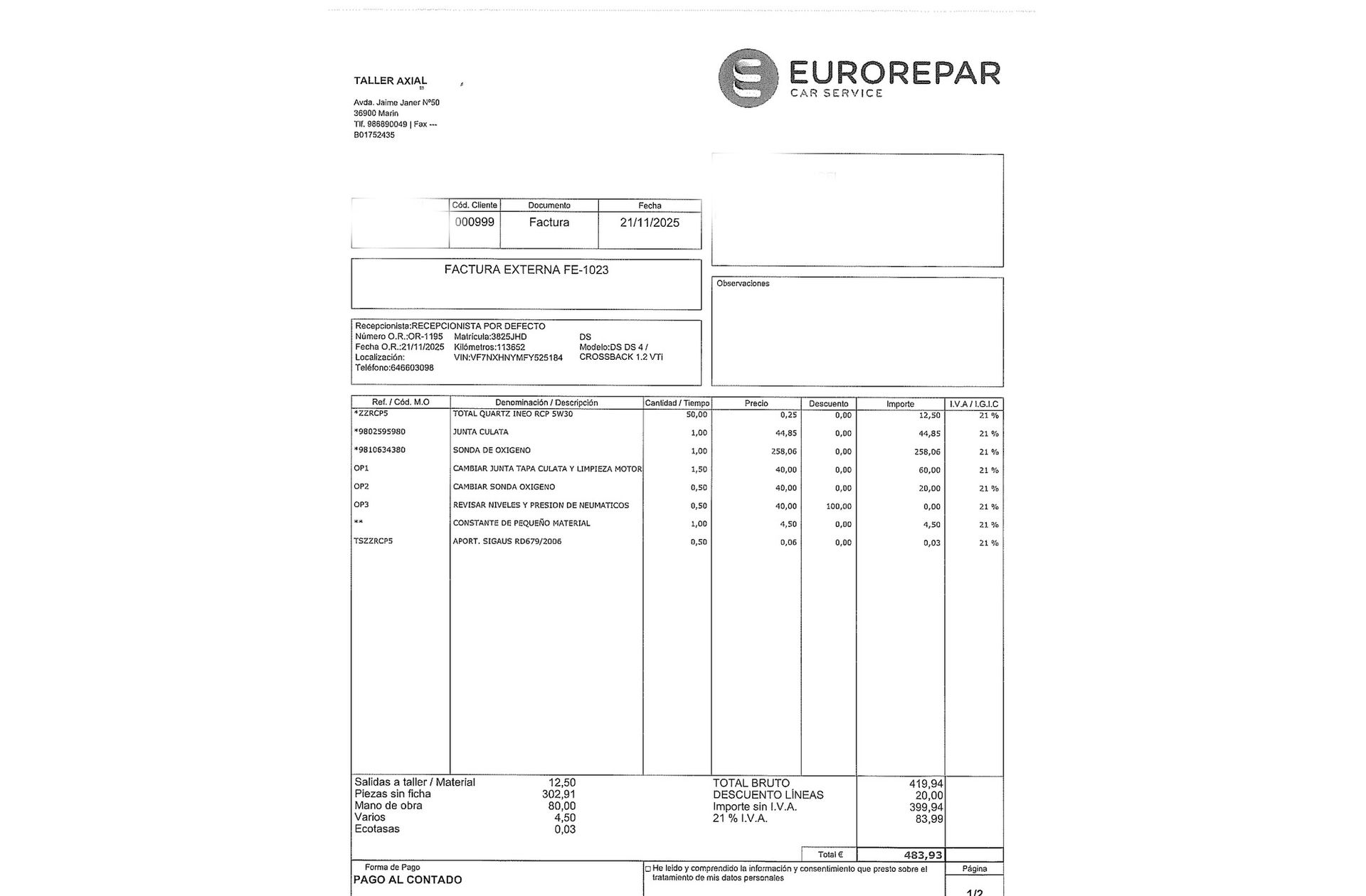 DS DS 4 1.2 PureTech Desire - foto 22