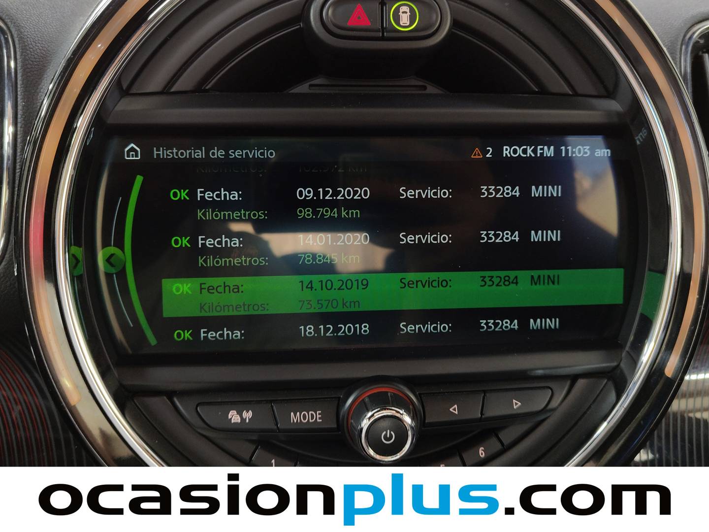 Foto del mantenimiento del Mini Countryman Mini MINI Countryman Cooper SD ALL4 (190 CV)