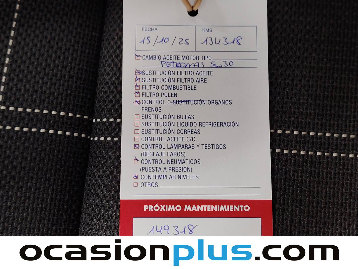 Foto del mantenimiento del Mercedes Clase A Mercedes Clase A 180 CDI Urban (109 CV)