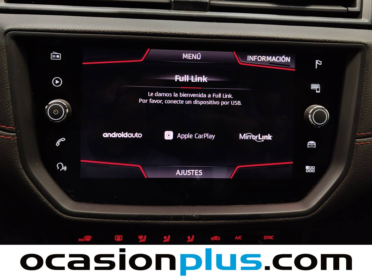 Equipamiento del Seat Arona Seat Arona 1.0 TSI Ecomotive FR DSG (115 CV)