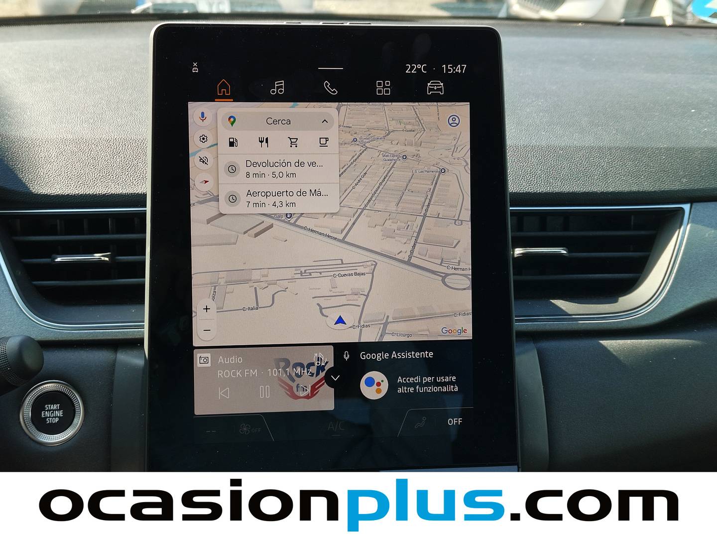 Extras del Renault Captur Renault Captur Techno E-Tech Híbrido (145 CV)