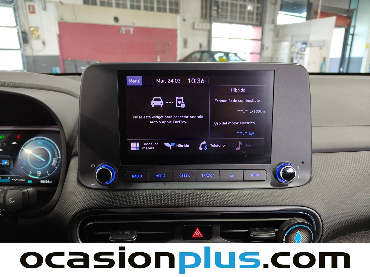 Equipamiento del Hyundai Kona Hyundai Kona 1.6 GDI HEV Maxx DCT (141 CV)