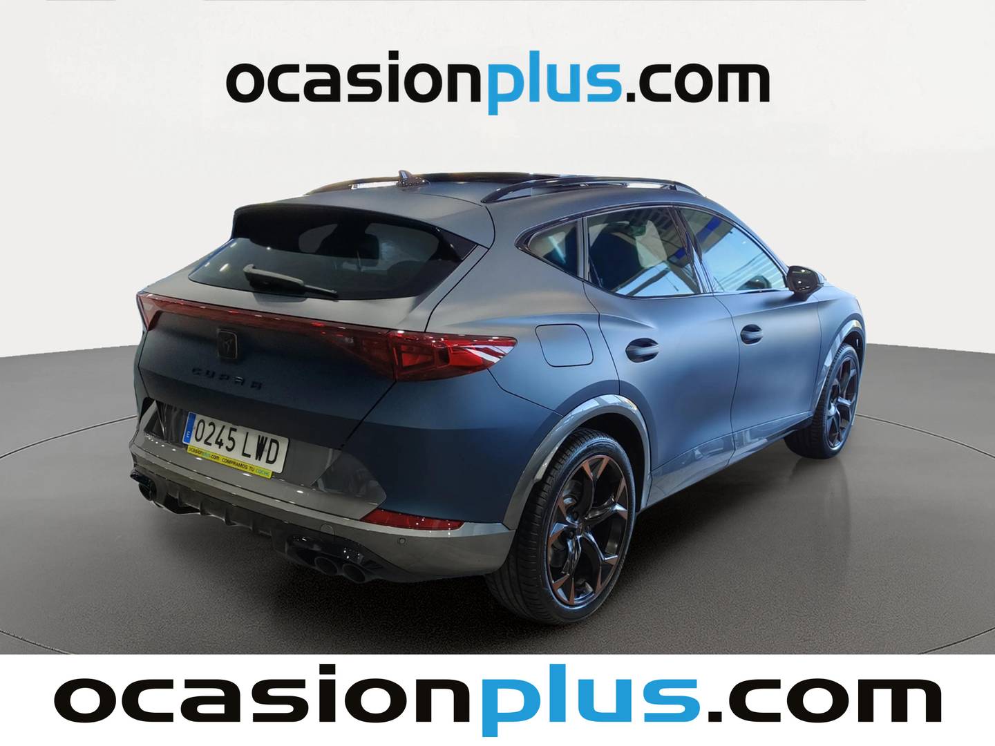 Foto trasera Cupra Formentor Cupra Formentor 2.0 TSI Launch Edition Azul Petrol Mate 4Drive DSG (310 CV) izquierda