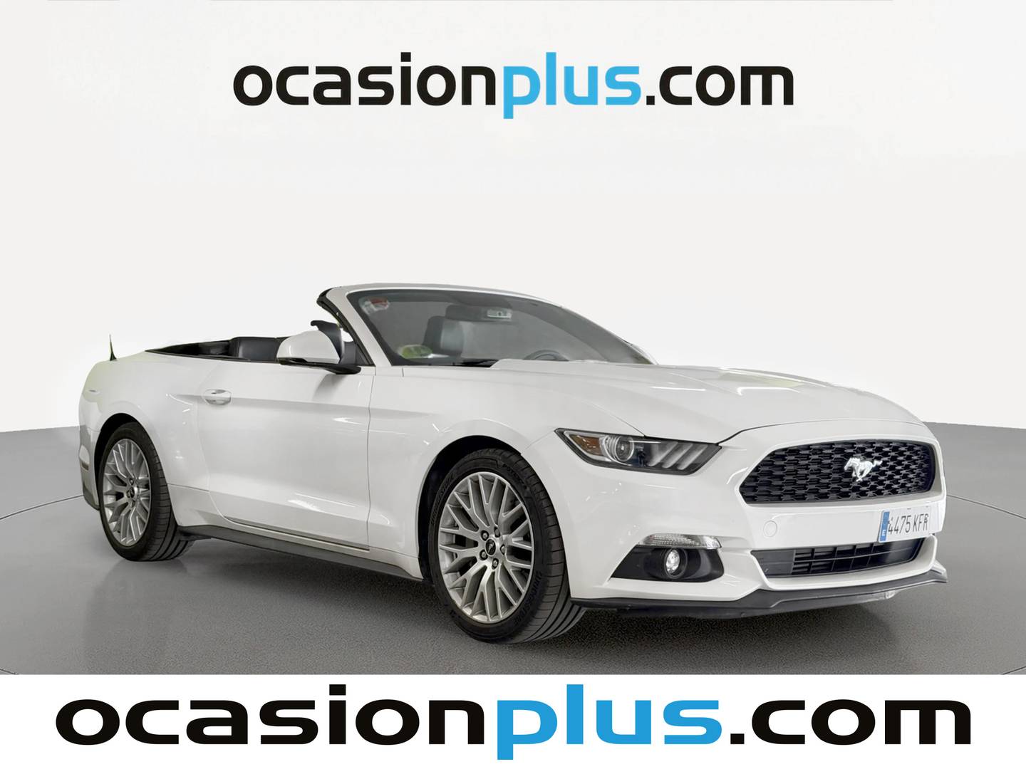 Foto delantera Ford Mustang Ford Mustang 2.3 EcoBoost Convertible Mustang Auto (314 CV) derecha