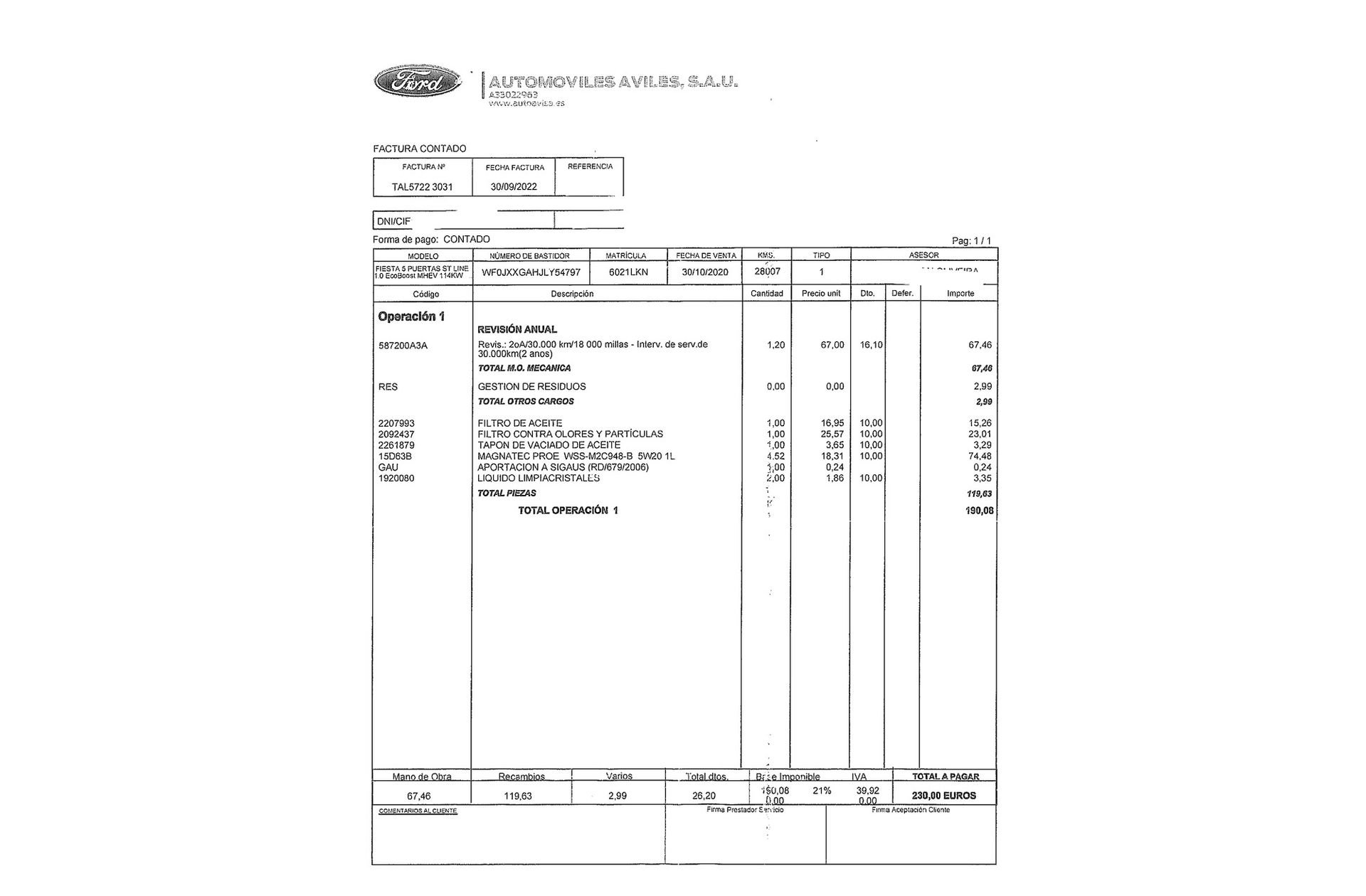 Ford Fiesta 1.0 EcoBoost MHEV ST-Line - foto 22
