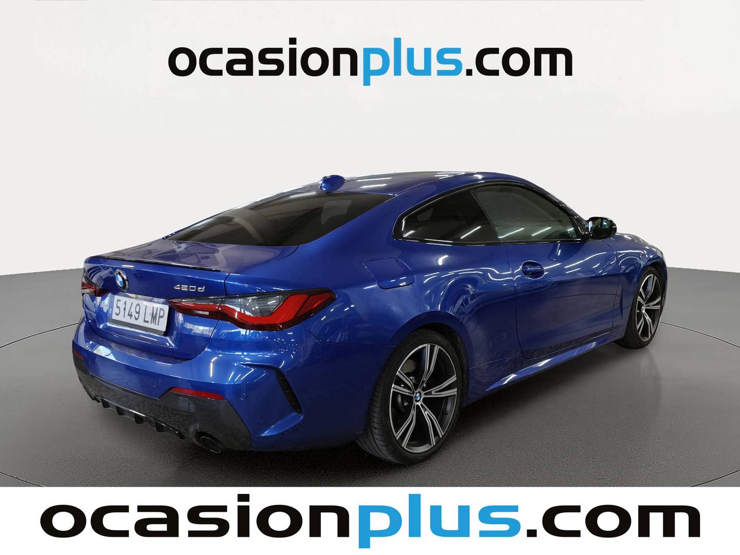 Foto trasera BMW Serie 4 BMW Serie 4 420d Coupe (190 CV) Pack M derecha