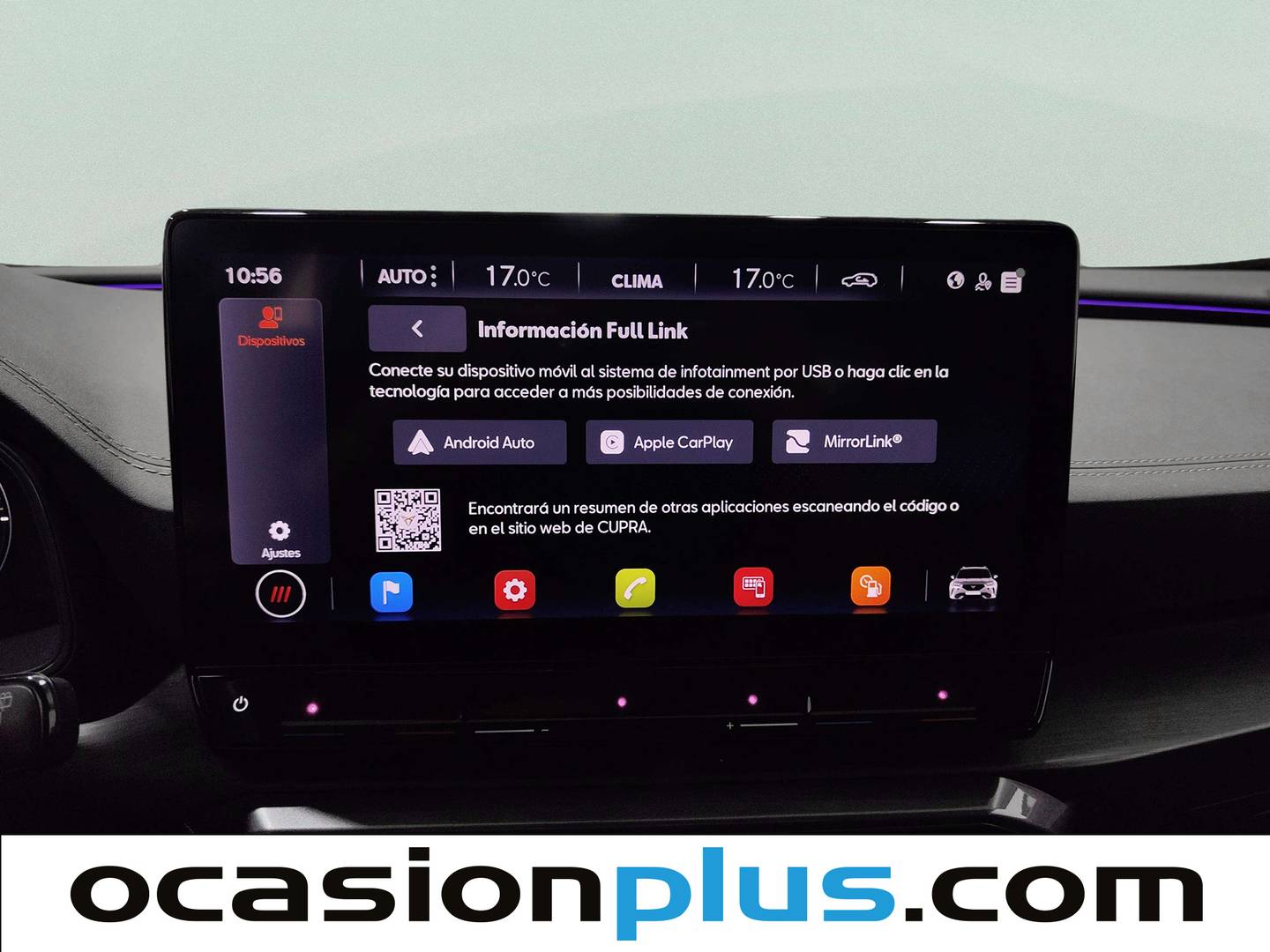 Equipamiento del Cupra Formentor Cupra Formentor 1.5 TSI (150 CV)