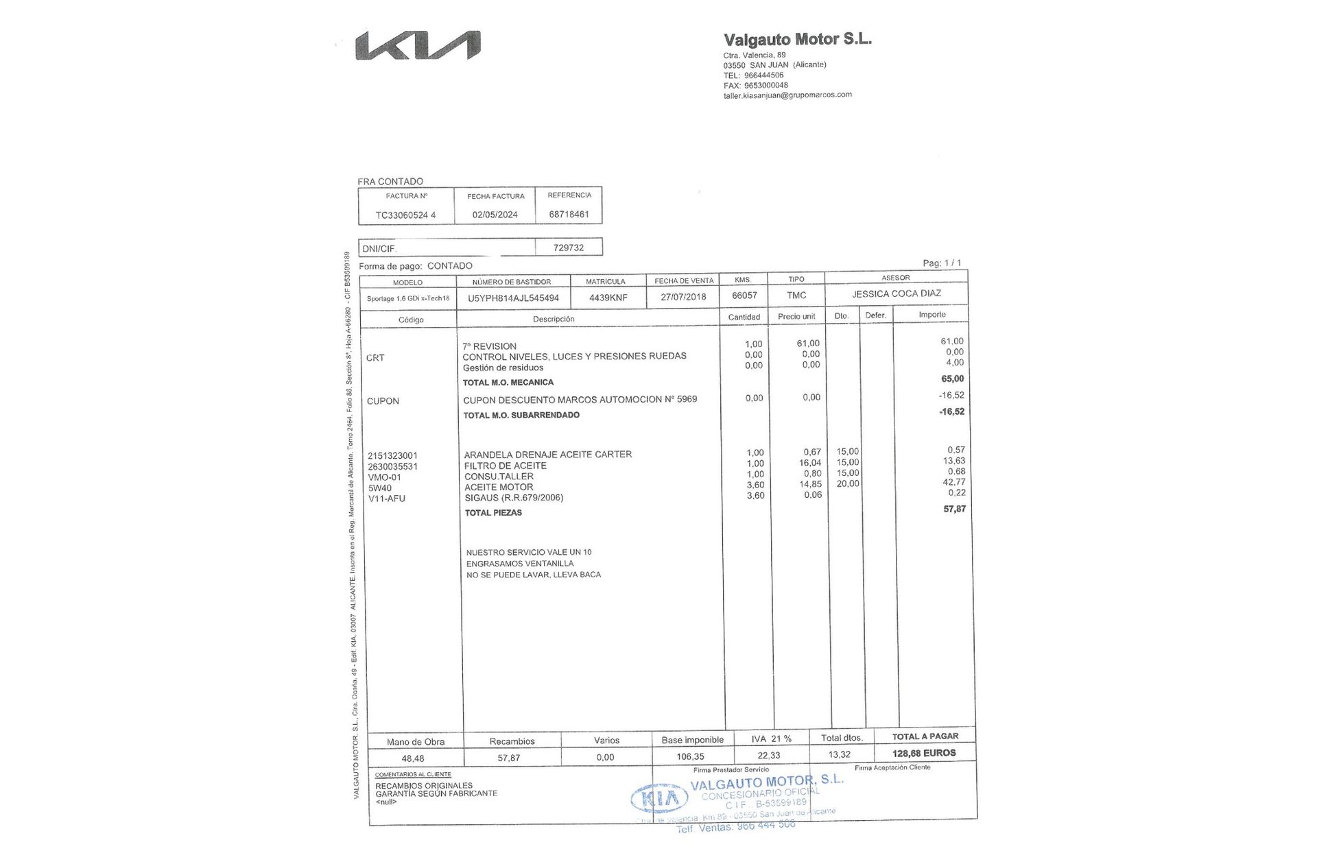Kia Sportage 1.6 GDi x-Tech18 4x2 - foto 20