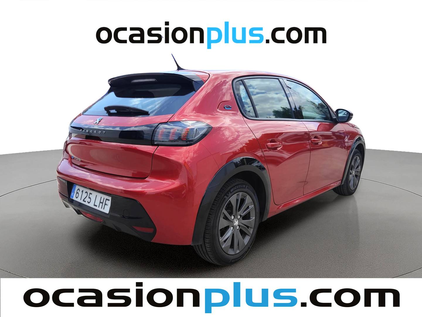 Foto trasera Peugeot e-208 Peugeot e-208 Eléctrico Allure (136 CV) derecha