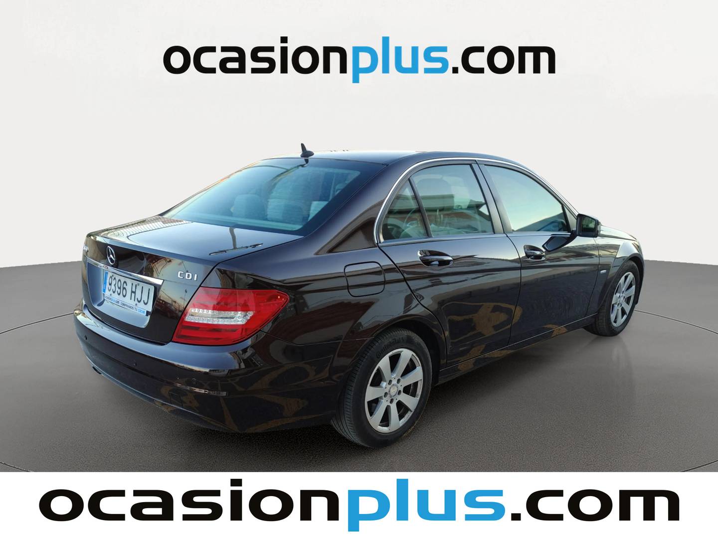 Foto trasera Mercedes Clase C Mercedes Clase C 200 CDI Blue Efficiency Edition (136 CV) derecha