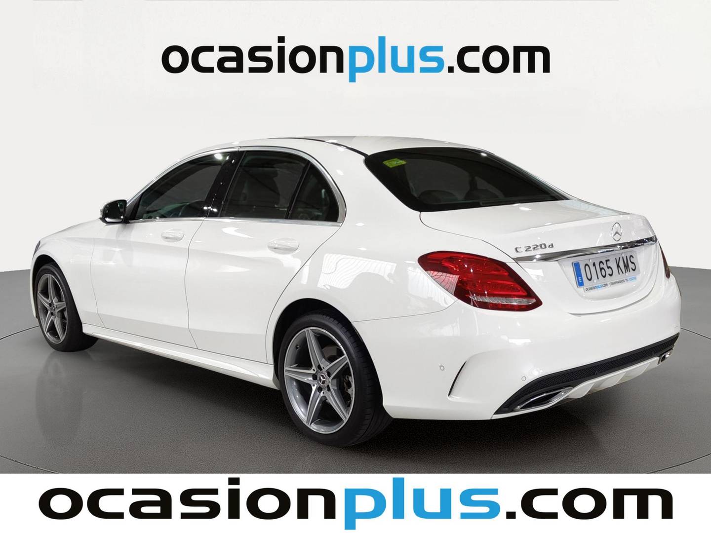 Foto trasera Mercedes Clase C Mercedes Clase C 220 d (170 CV) Pack AMG izquierda