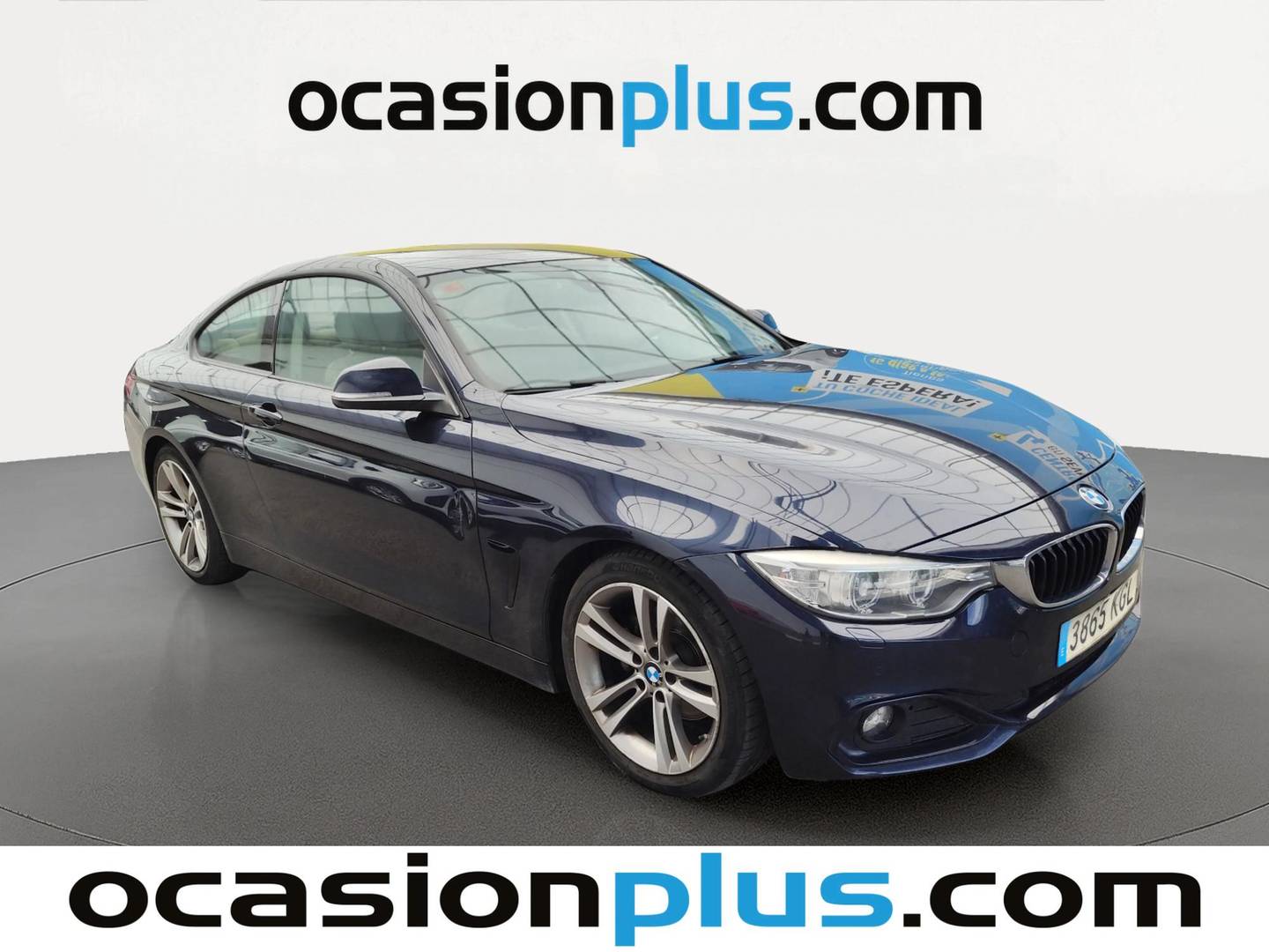 Foto delantera BMW Serie 4 BMW Serie 4 420d Coupe (190 CV) Pack M derecha