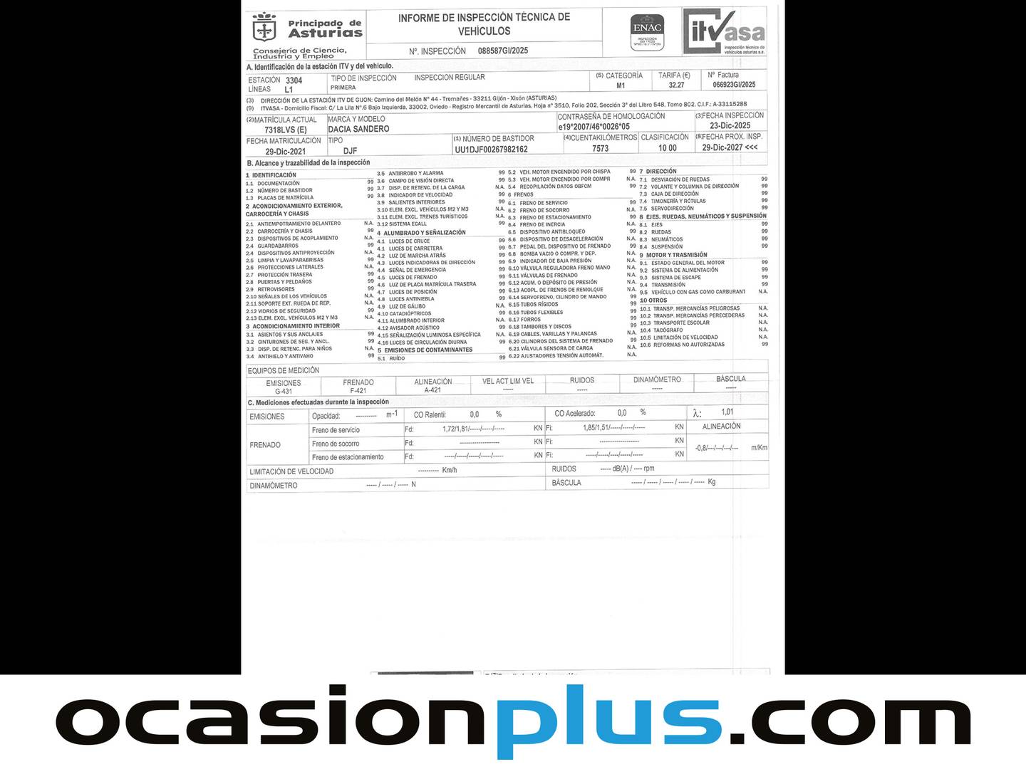 Dacia Sandero Dacia Sandero Stepway Comfort TCe (91 CV) de segunda mano