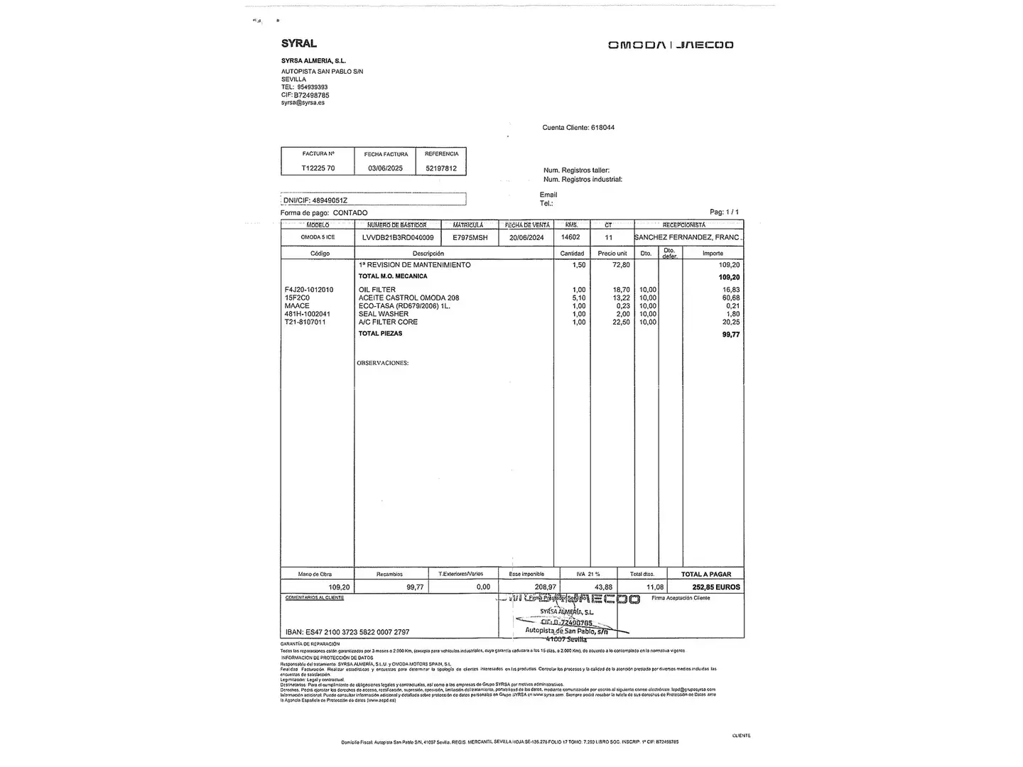 Foto OMODA 5 Omoda 5 1.6 T-GDI Premium DCT (185 CV)