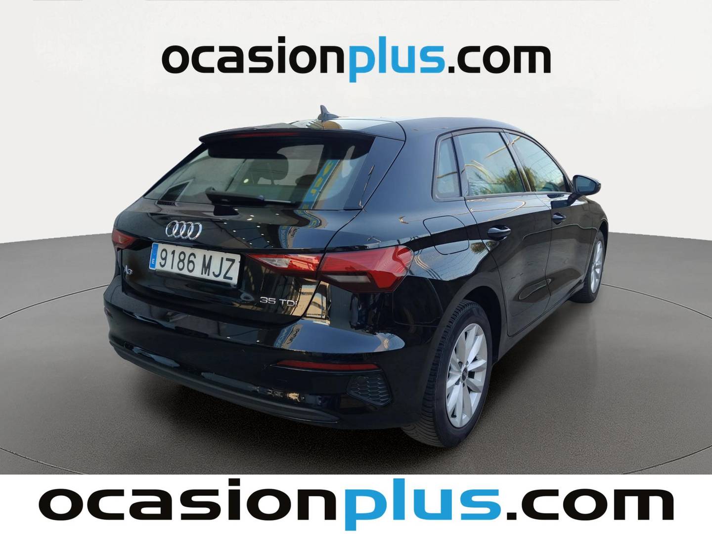 Foto trasera Audi A3 Audi A3 Sportback 35 TDI (150 CV) S tronic derecha