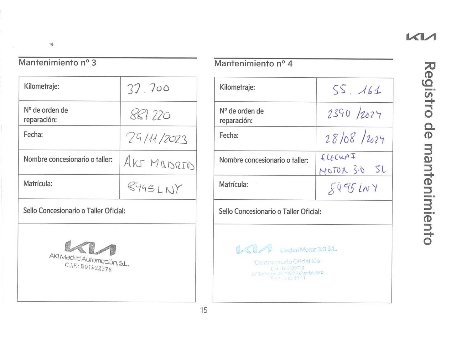 Foto del mantenimiento del KIA Stonic KIA Stonic 1.0 T-GDi MHEV Drive iMT (100 CV)