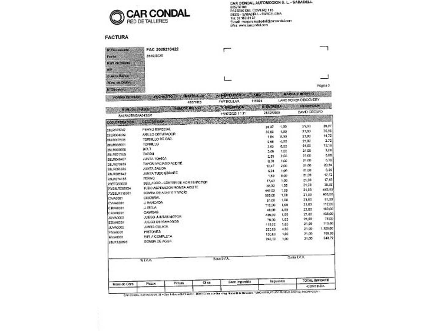 Foto Land Rover Discovery Land Rover Discovery 2.0 I4 SD4 S Auto (240 CV)