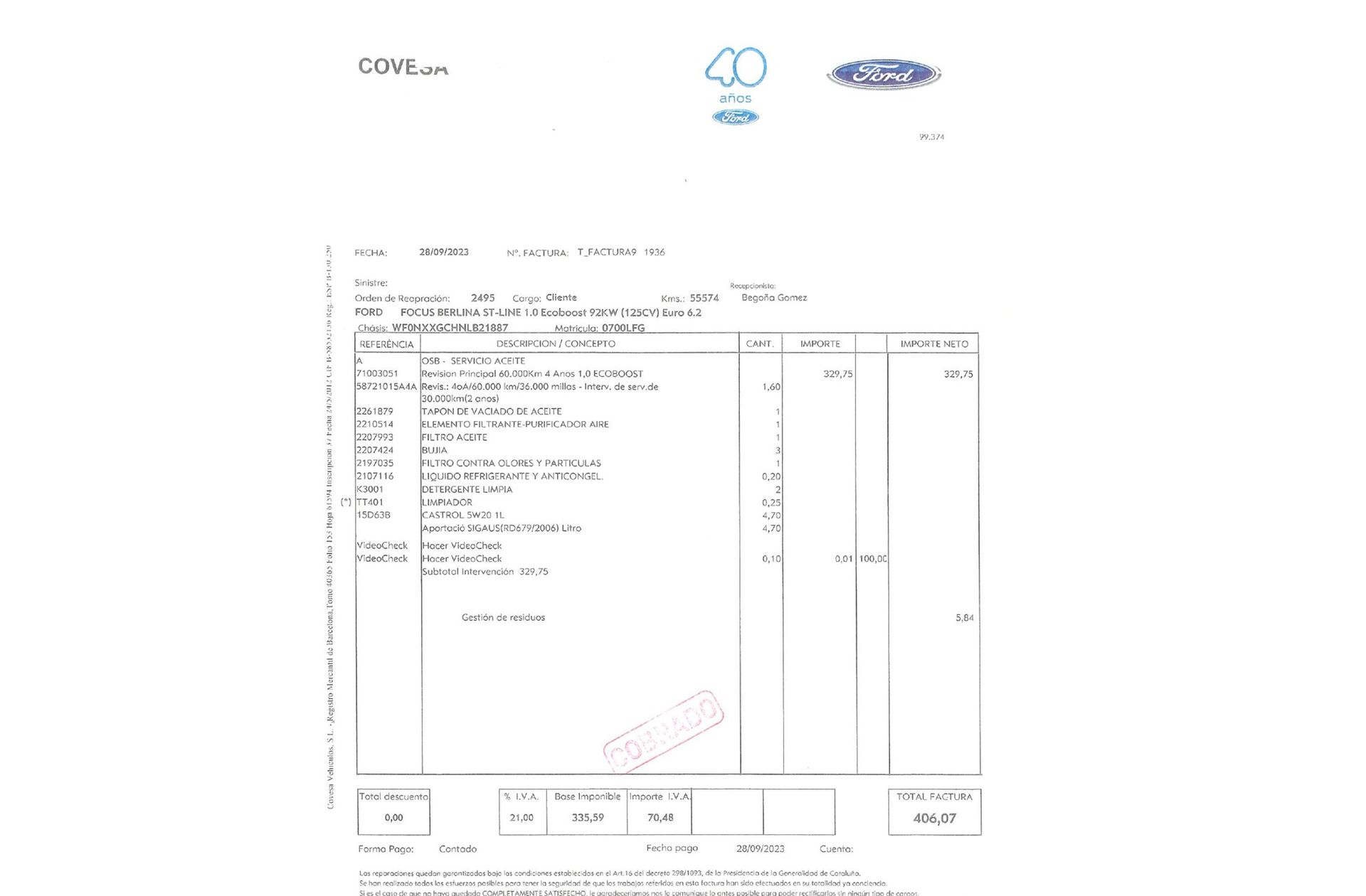 Ford Focus 1.0 EcoBoost ST-Line - foto 25