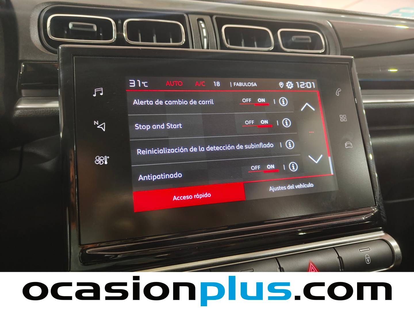 Equipamiento del Citroën C3 Citroën C3 PureTech 110 S&S Feel Pack (110 CV)