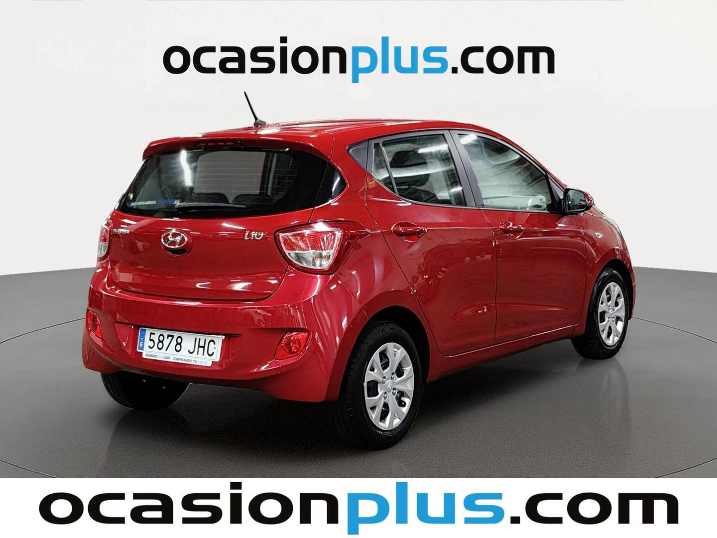 Foto trasera Hyundai i10 Hyundai i10 1.0 Tecno Orange (66 CV) derecha