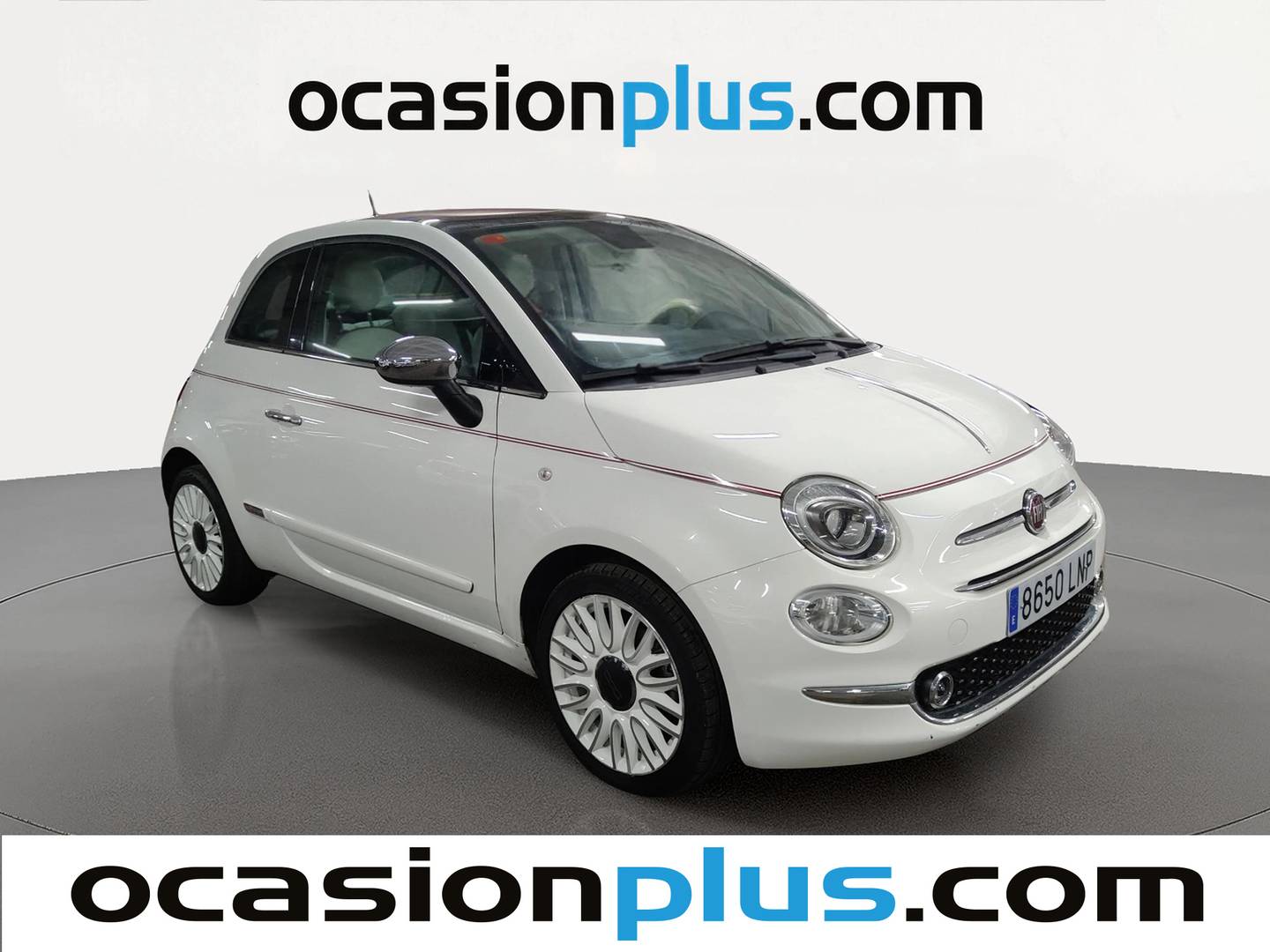 Foto delantera Fiat 500 Fiat 500 1.2 Dolcevita (69 CV) derecha