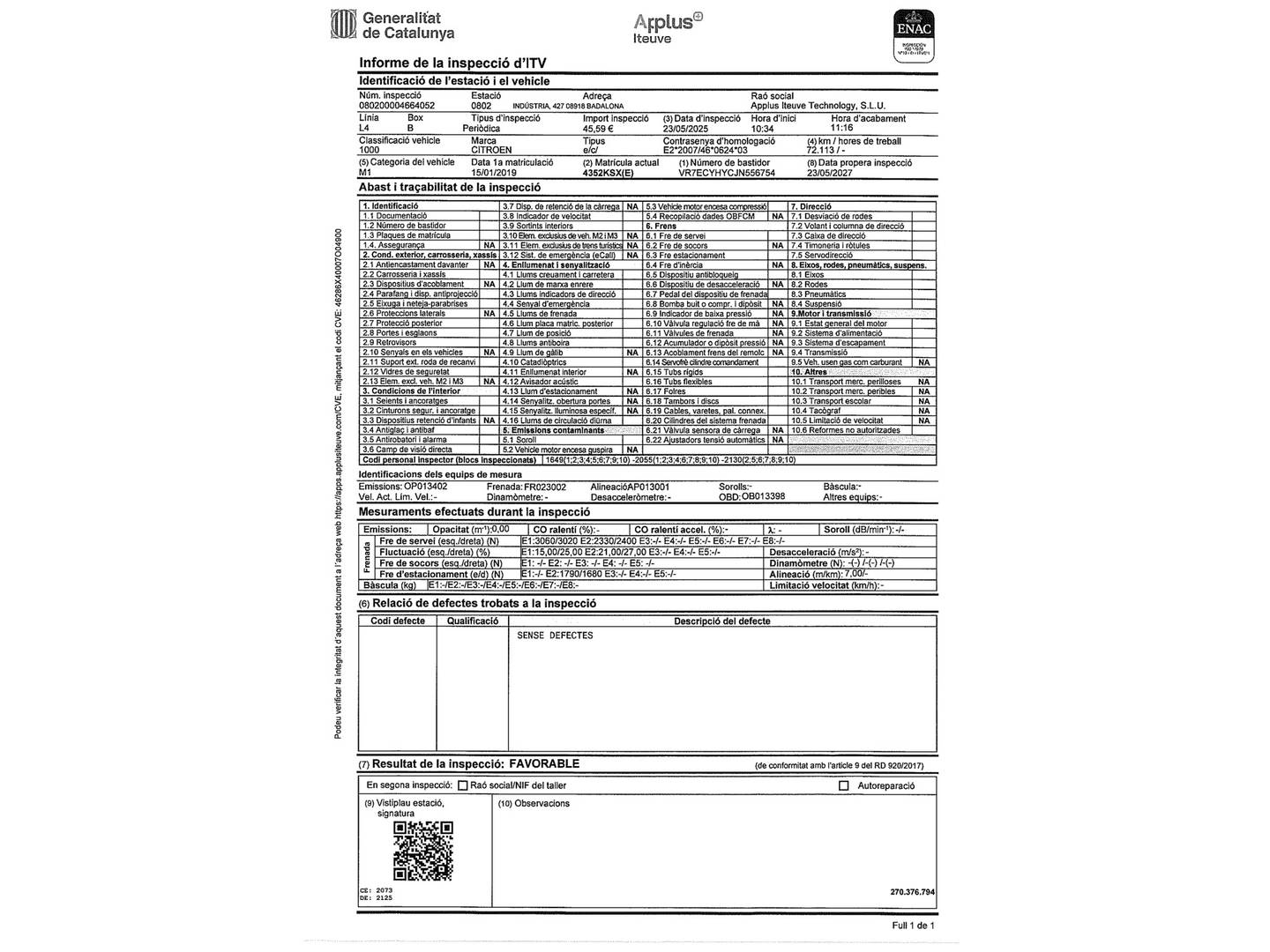 Citroën Berlingo Citroën Berlingo Combi BlueHDi 100 Talla M Feel (100 CV) de segunda mano