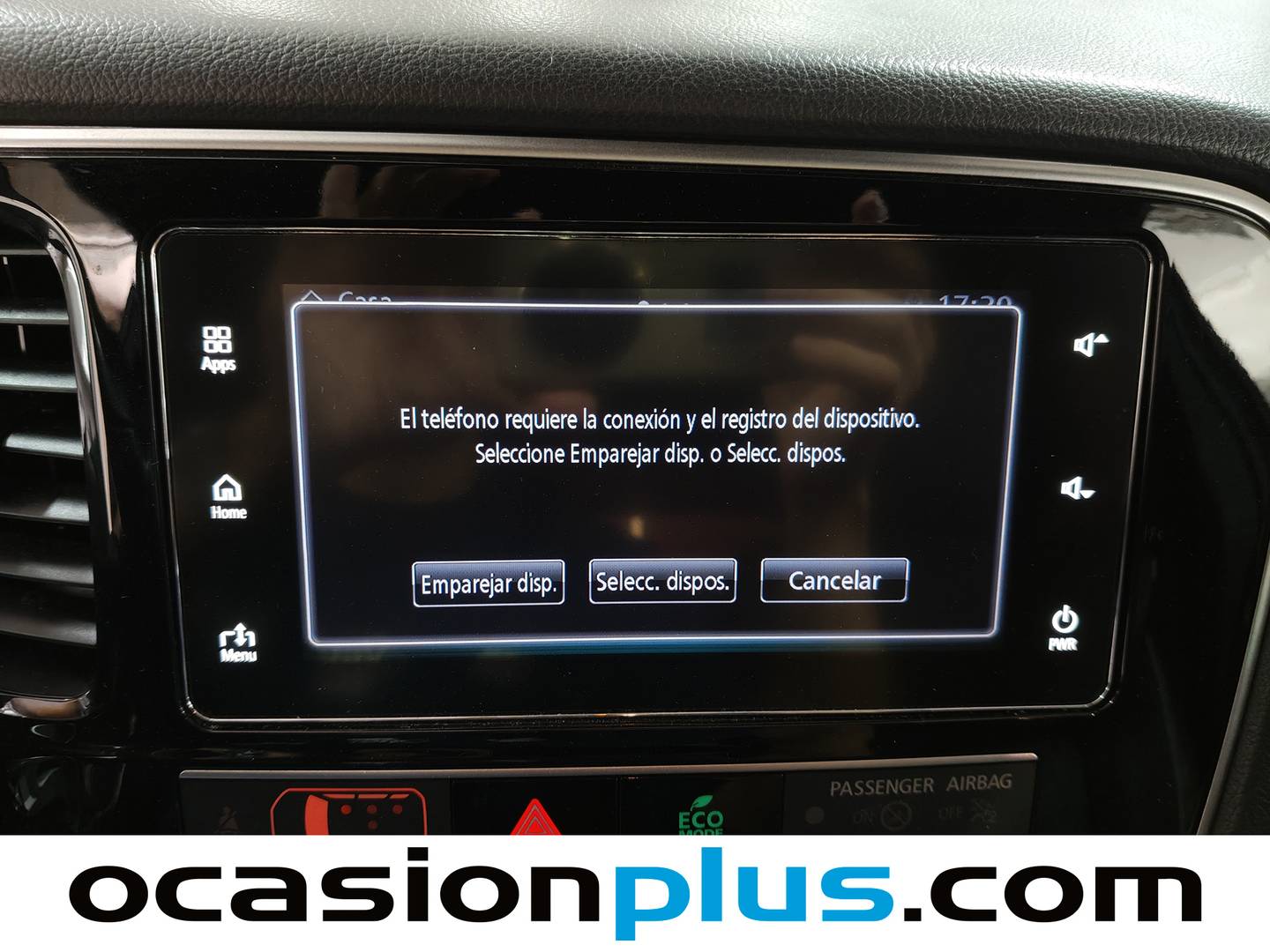 Equipamiento del Mitsubishi Outlander Mitsubishi Outlander 2.4 PHEV Kaiteki 4WD Auto (224 CV)