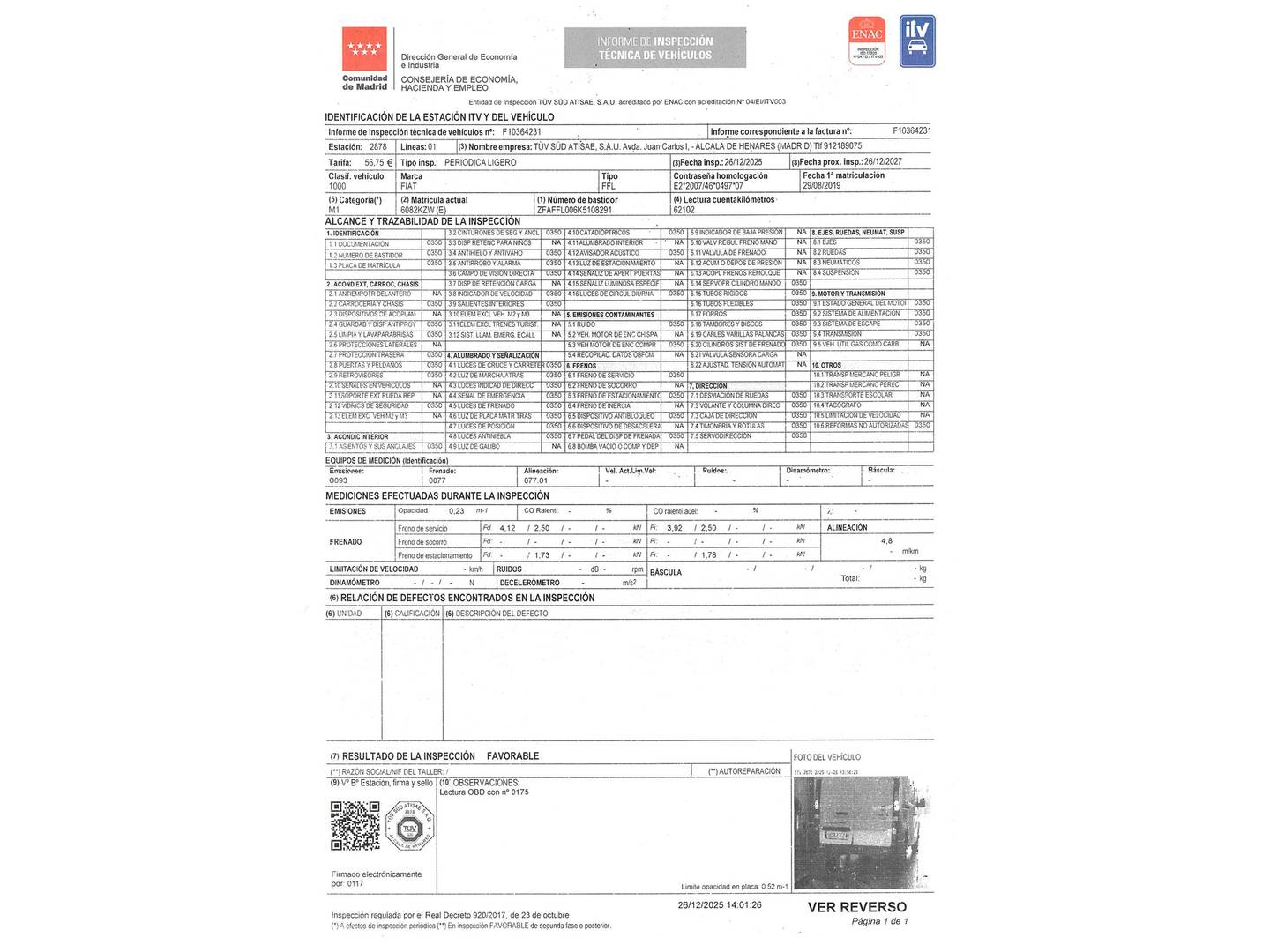 Fiat Talento Fiat Talento Furgon 1.6 MultiJet Base Corto N1 (120 CV) de segunda mano