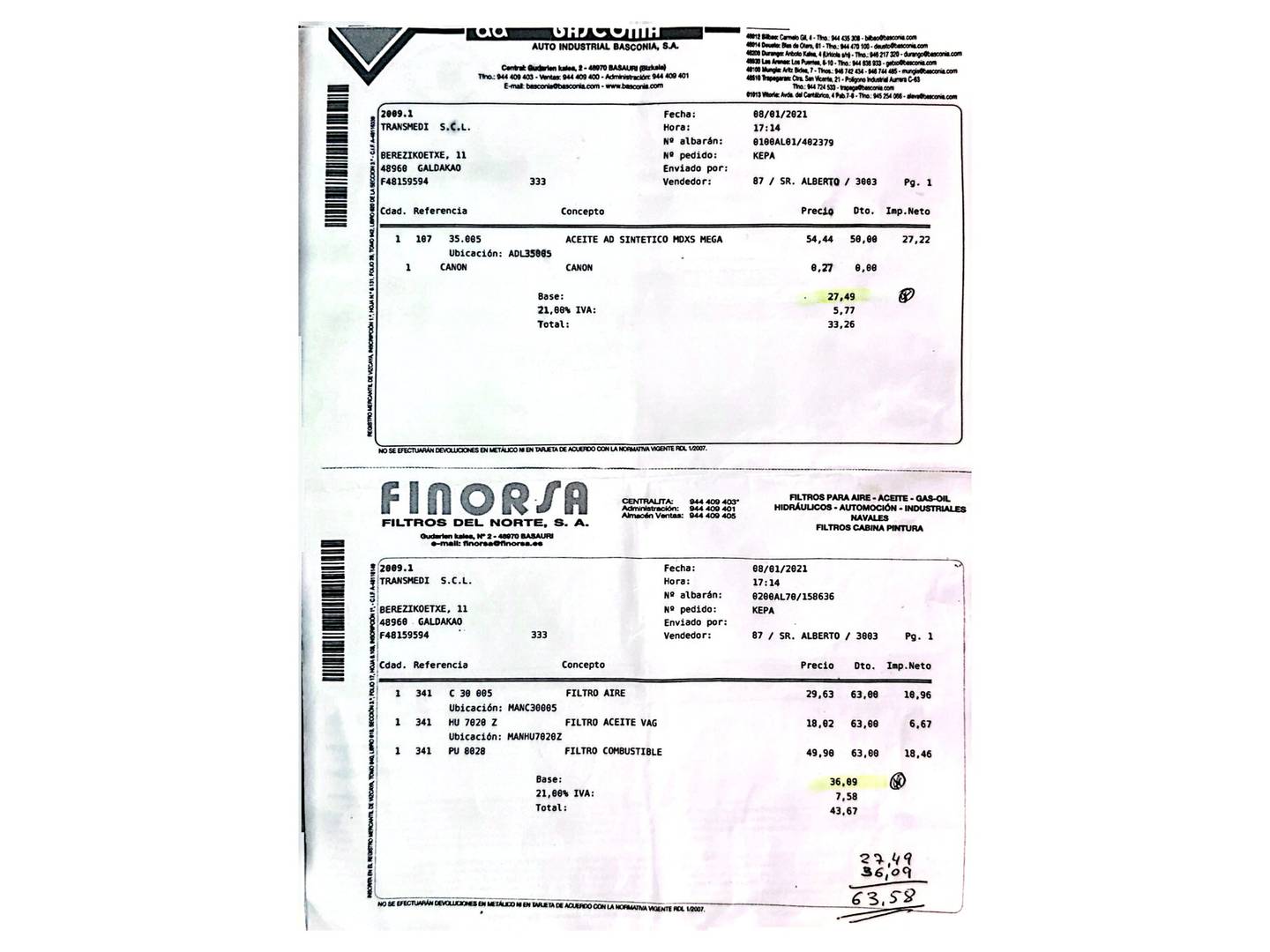 Foto del mantenimiento del Seat León Seat León ST 2.0 TDI S&S FR DSG (150 CV)