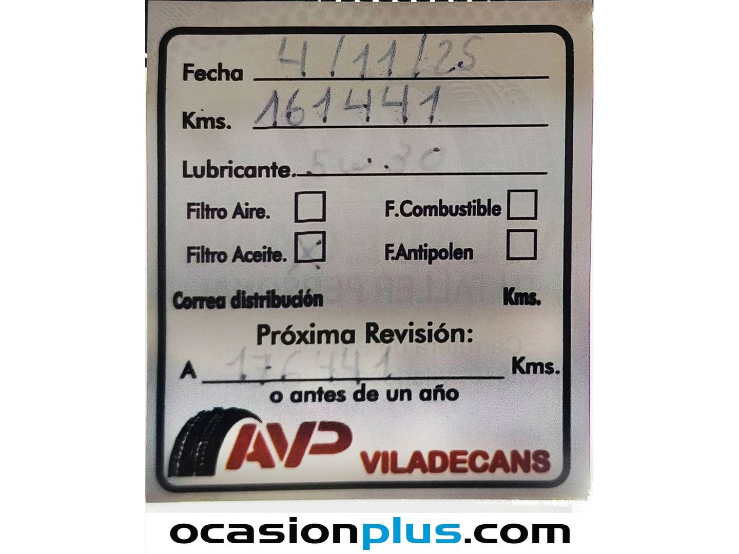 Foto del mantenimiento del Nissan X-TRAIL Nissan X-Trail dCi 150 Tekna 4x2 CVT (150 CV) 7 Plazas