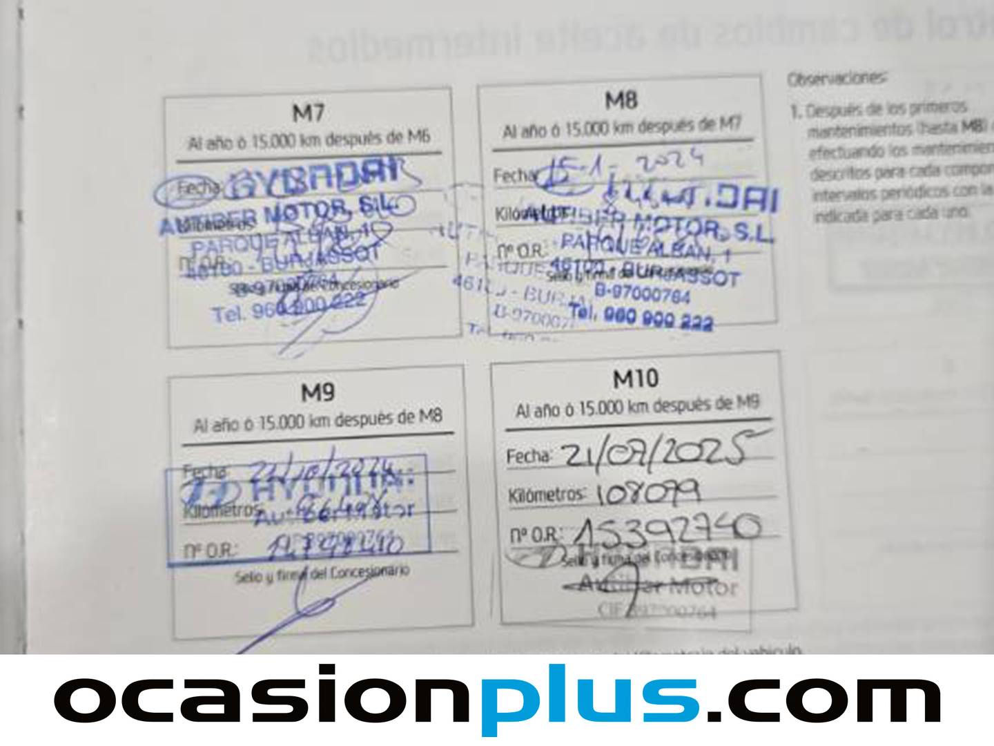 Foto del mantenimiento del Hyundai i20 Active Hyundai i20 Active 1.0 TGDI BlueDrive Klass (100 CV)