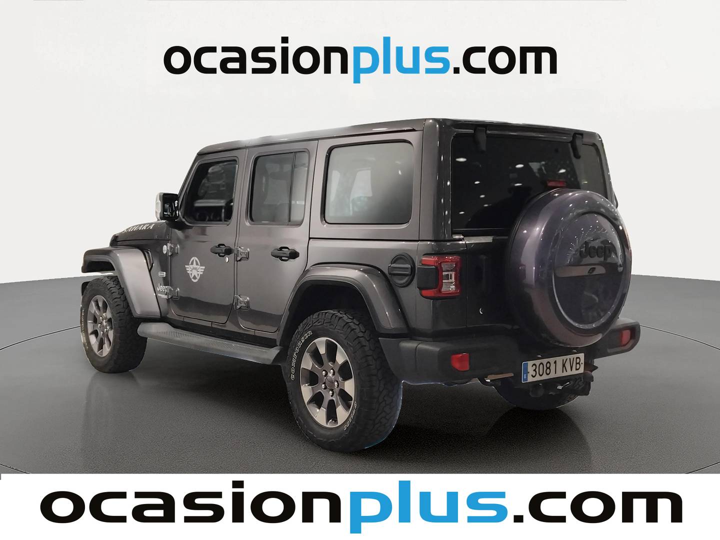 Foto trasera Jeep Wrangler Unlimited Jeep Wrangler 2.0T GME Sahara 8ATX (270 CV) izquierda