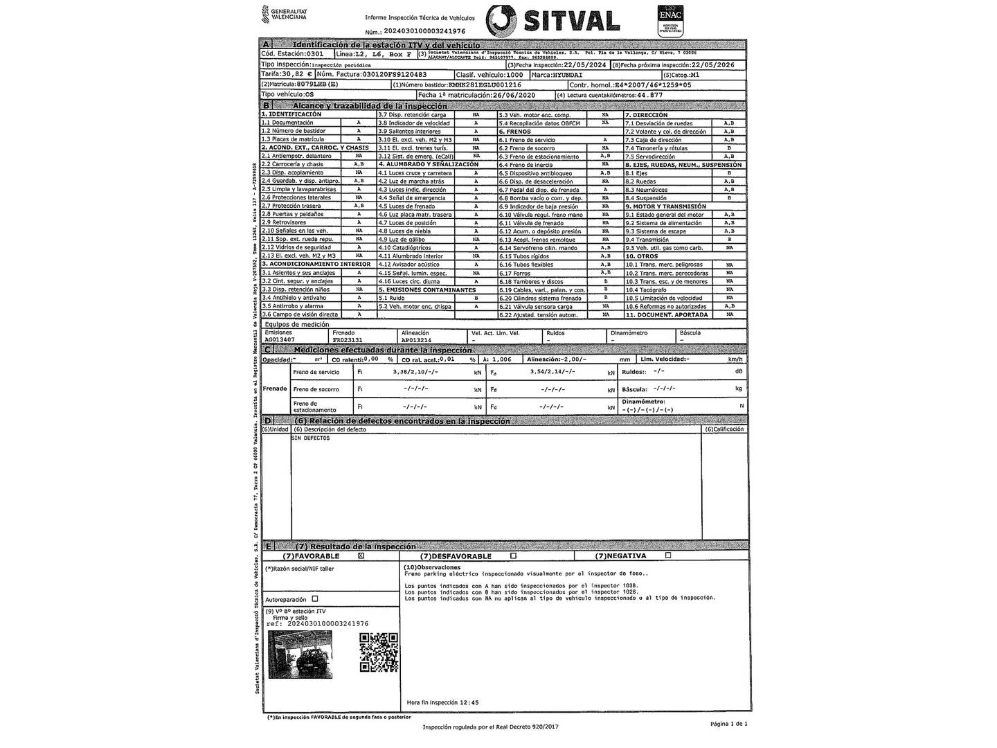 Hyundai Kona Hyundai Kona 1.6 GDI HEV Klass DT 104 kW (141 CV) de segunda mano