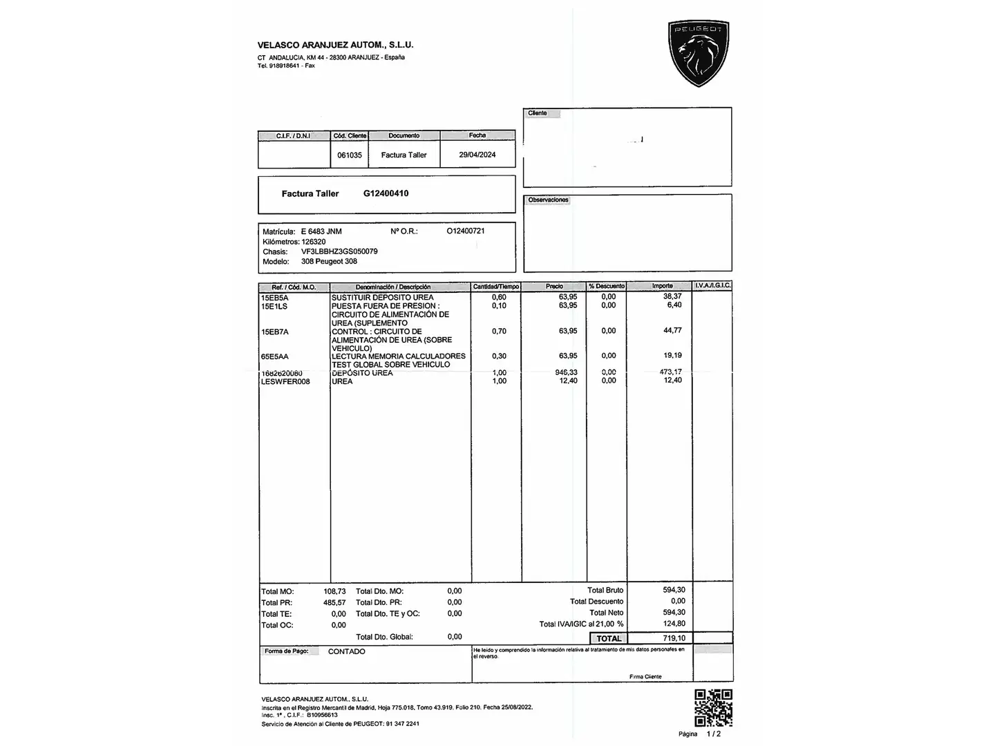 Foto Peugeot 308 Peugeot 308 BlueHDI 120 Allure (120 CV)