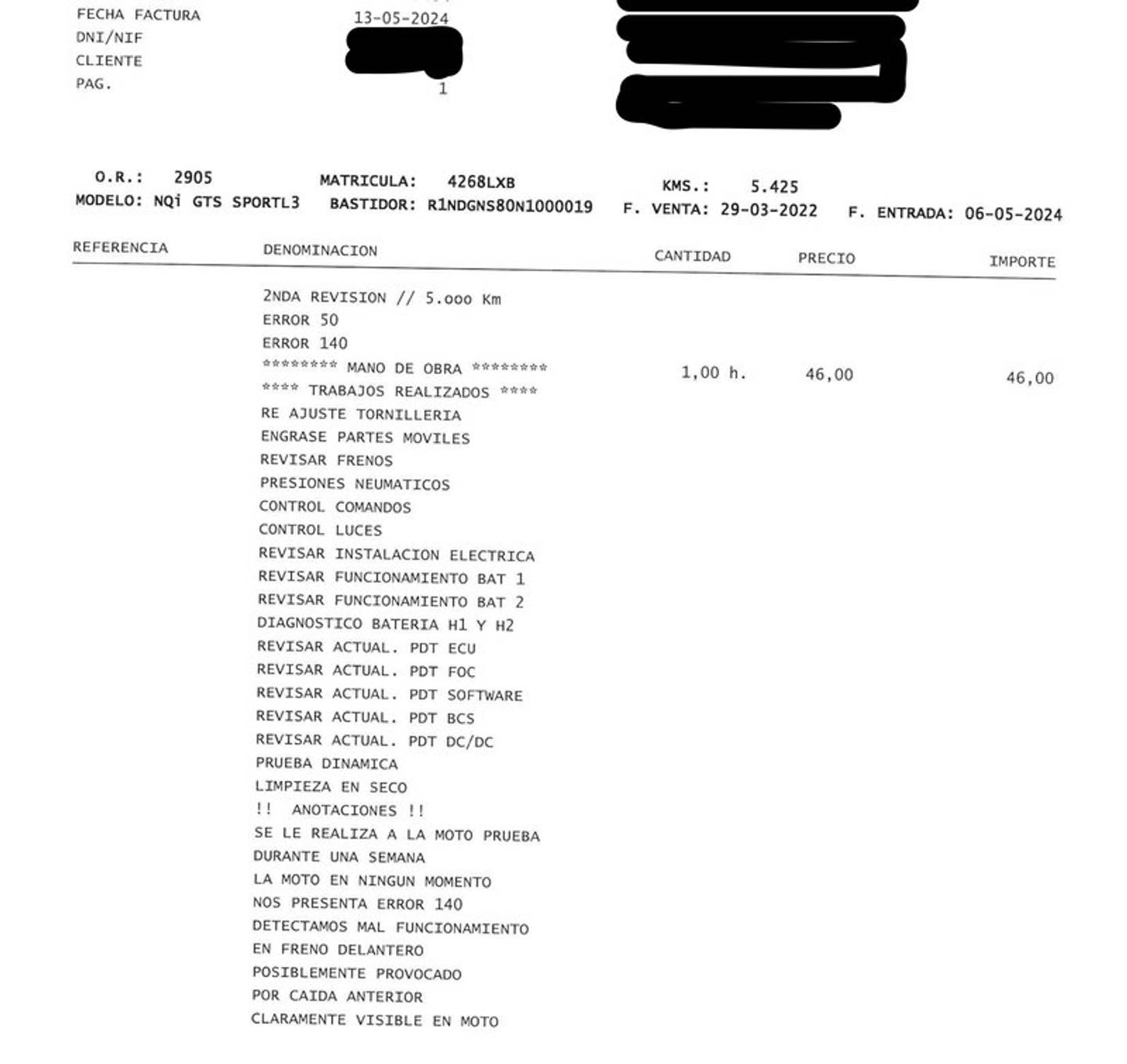 Foto NIU NQI GTS NIU NQI GTS SPORT L3 3.2 KWH