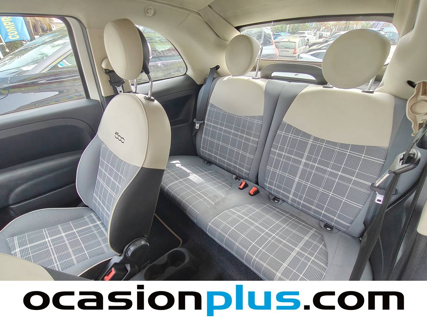 Foto asientos traseros Fiat 500C Fiat 500C 1.2 8v Cabrio Lounge (69 CV)