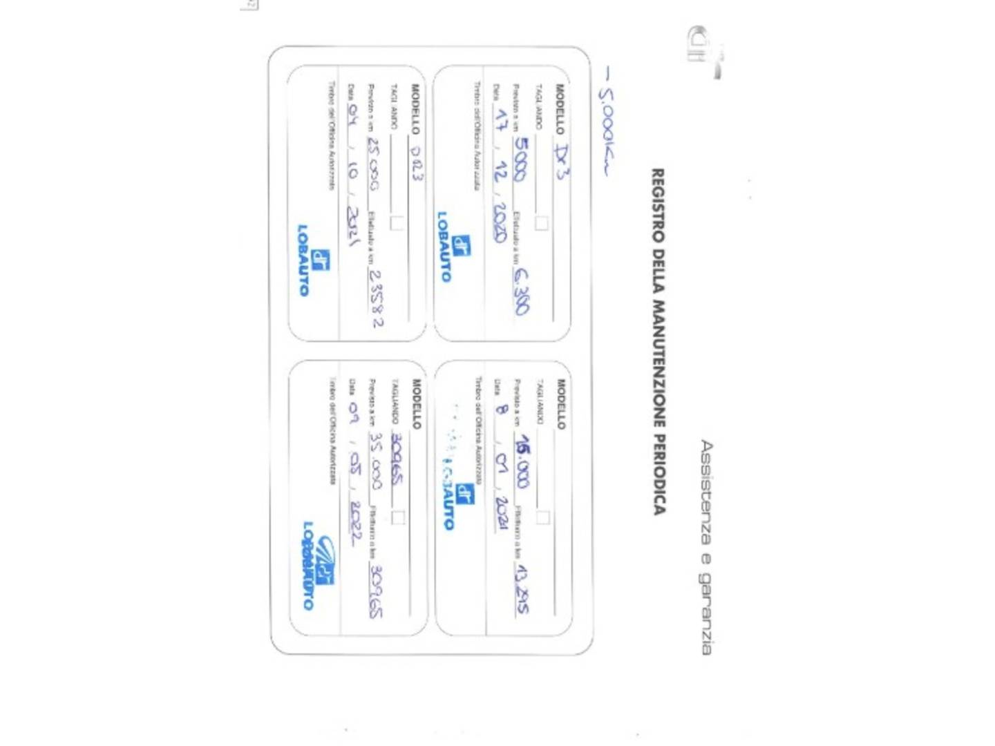Foto del mantenimiento del DR AUTOMOBILES DR 3 DR AUTOMOBILES DR3 1.5 (106 CV) GLP