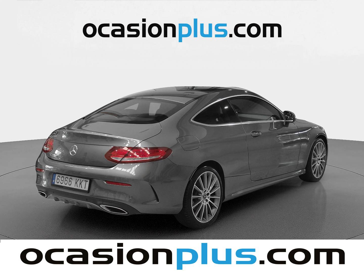 Foto trasera Mercedes Clase C Mercedes Clase C C 200 Coupe (184 CV) Pack AMG izquierda